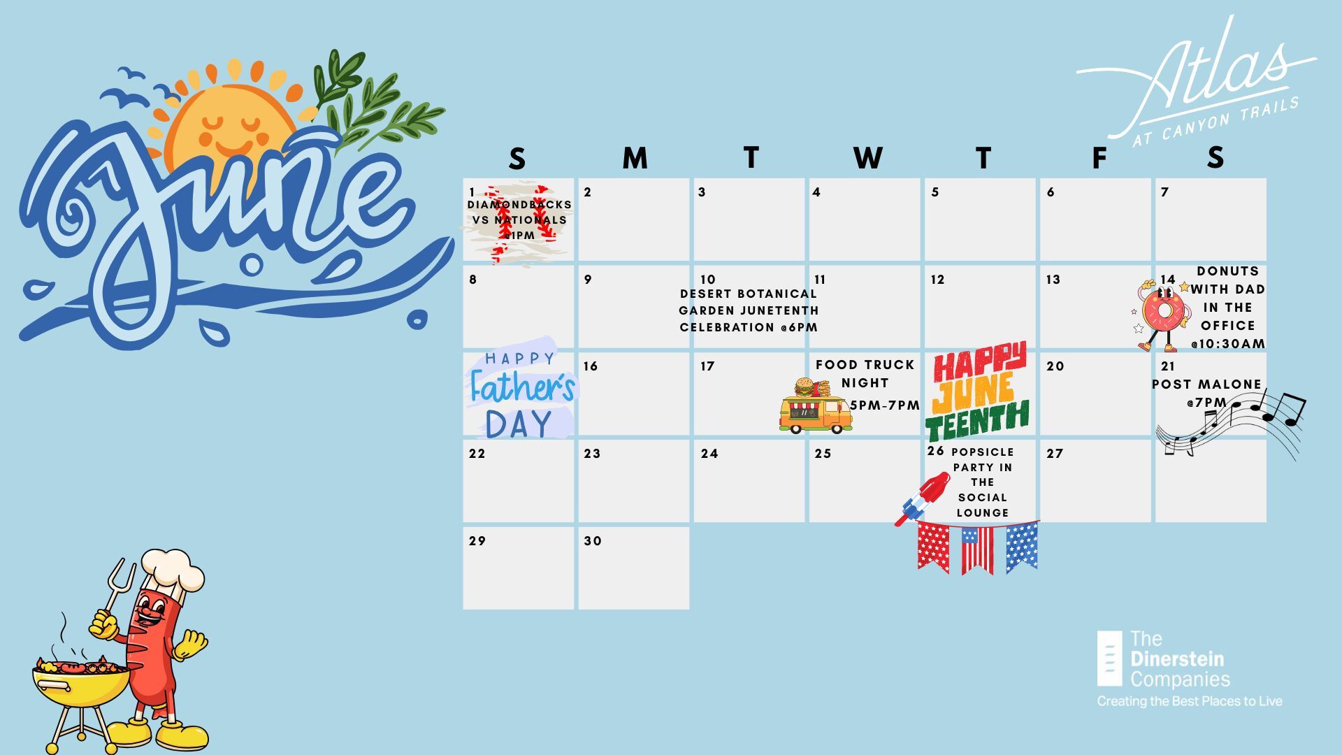June Event Calendar