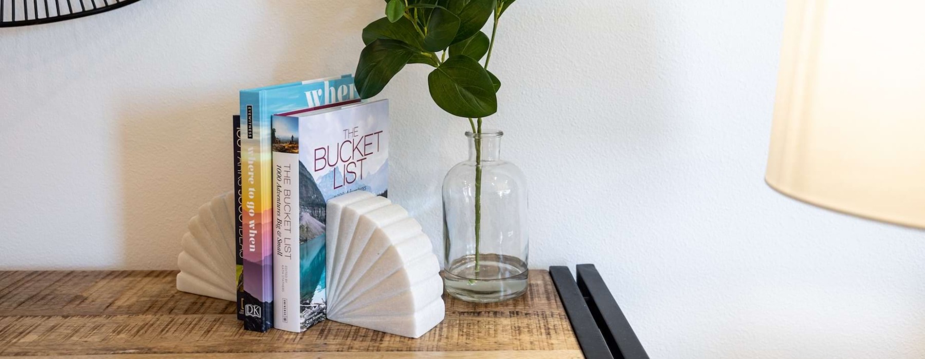 night stand decor in home