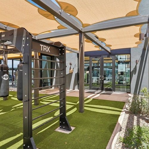 Outdoor Fitness Area Outdoor Fitness Area